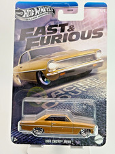 2025 Hot Wheels  Silver Series 1966 Chevy Nova Gold Fast & Furious 4/5