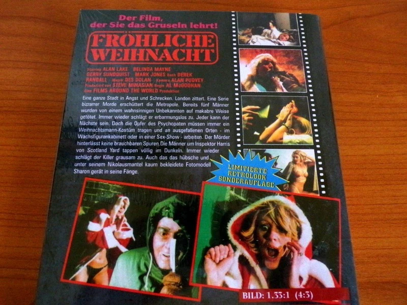 Don't open till Christmas Uncut large Hardbox Limited Edition Gore Horror Fun !! - Image 3 of 4