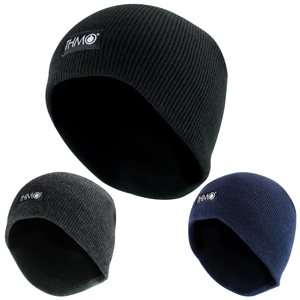 THMO Kids Knitted Beanie Winter Hat with Soft Fleece