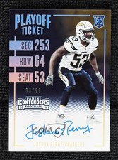 2016 Panini Contenders Playoff Ticket 33/49 Joshua Perry #212 Auto 7gk