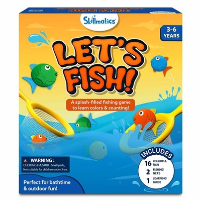 Outdoor & Bath Toys - Let's Fish, Fishing Game, Toddler Toys, Learn Colors & ...