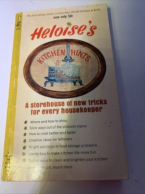 Heloise's Kitchen Hints Pocket Books 1965 Paperback