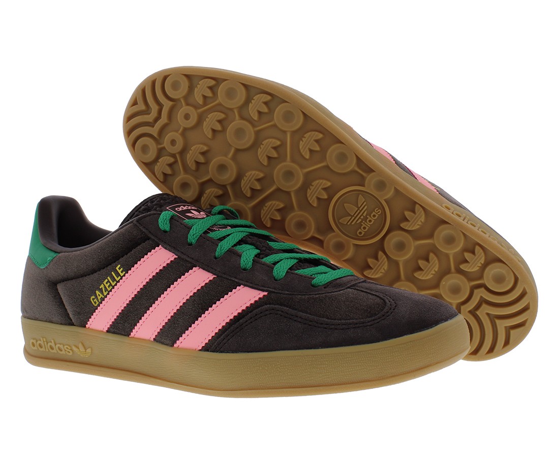 Adidas Gazelle Inddor Womens Shoes Size 9, Color: Dark Brown/Glow Pink/Court Adidas Gazelle Inddor Womens Shoes Size 9, Color: Dark Brown/Glow Pink/Court