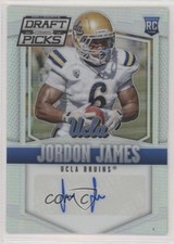 2015 Panini Prizm Collegiate Draft Picks Silver Jordon James #204 Auto rg2