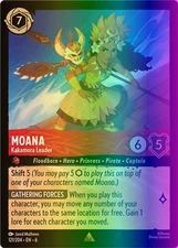 Lorcana Moana - Kakamora Leader (121/222) Ch. 06 Azurite Sea NM FOIL