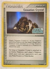 Cessation Crystal 74/100 LP Reverse Holo Stamped Uncommon EX Crystal Guardian
