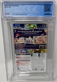 CGC Graded Mario Party Superstars NEW Nintendo Switch (1020709010, 9.9 A++)