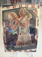 2025 Panini Prizm WNBA Karlie Samuelson Dick’s WNBA Logo Prizm #102 Lynx
