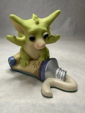 Whimsical World Of Pocket Dragons “Squish” 3 Inch Figurine Free Shipping C10