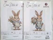 Luca-S "The Happy Bunny" Und "The Bunny's Surprise" Stickpackung