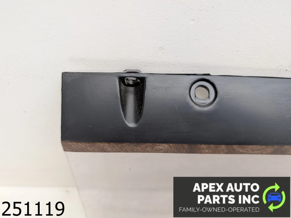 Lente de cuadro de instrumentos Chevrolet Caprice 1978 4,1 L fabricante de equipos originales Foto 4 de 4