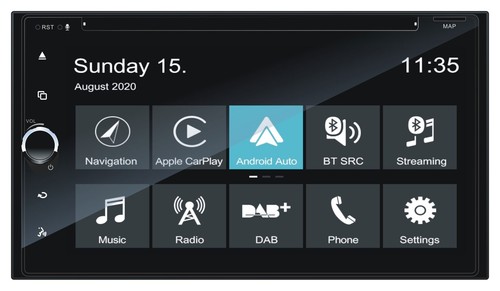 Blaupunkt DAB USB Bluetooth Lenkrad 2DIN TMC Navigation für Dodge RAM 2002-2006 - Bild 4 von 12