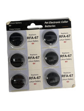 Replacement Batteries for Pet Electronic Collars   Enerpe RFA-67 6V