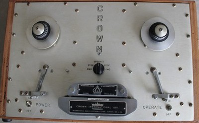 Vintage Crown Reel to Reel - Four Track Stereo