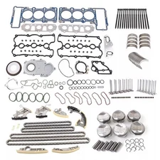 Engine Overhaul Rebuild & Piston & Timing Kit Audi A4 Q5 Porsche VW 3.0L V6 06E1