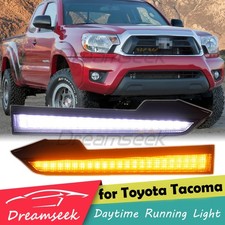 LED Seitenmarkierungen Scheinwerfer für Toyota Tacoma 12-15 DRL mit Blinklicht