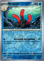 Wugtrio 059/197 Obsidian Flames Reverse Holo Uncommon