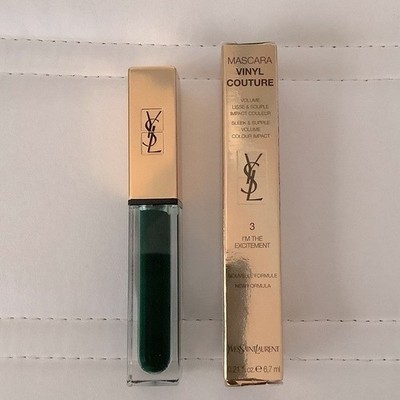 Yves Saint Laurent Vinyl Couture Mascara # 3 I'm The Excitement (Dark Green)