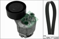 Schaeffler INA Keilrippenriemensatz 529 0015 10 FüR Renault Nissan Kangoo Megane