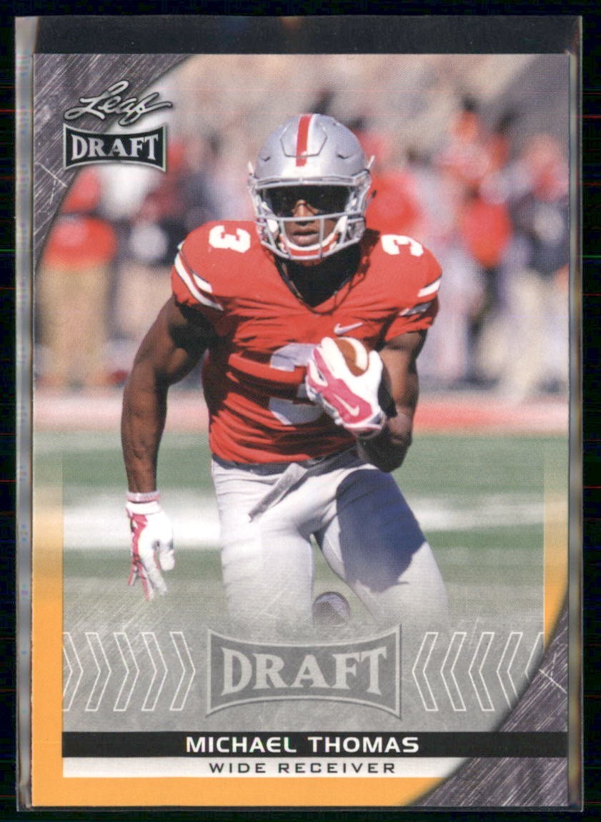 2016 Leaf Draft - Michael Thomas #65 (RC) Gold
