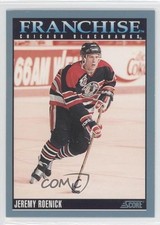 1992-93 Score Canadian Jeremy Roenick #422 HOF 0f4