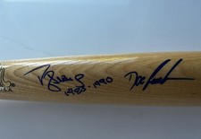 Daryl Strawberry & Doc Gooden  Signed NY Mets Cooperstown Bat BAS Cert #BV56938