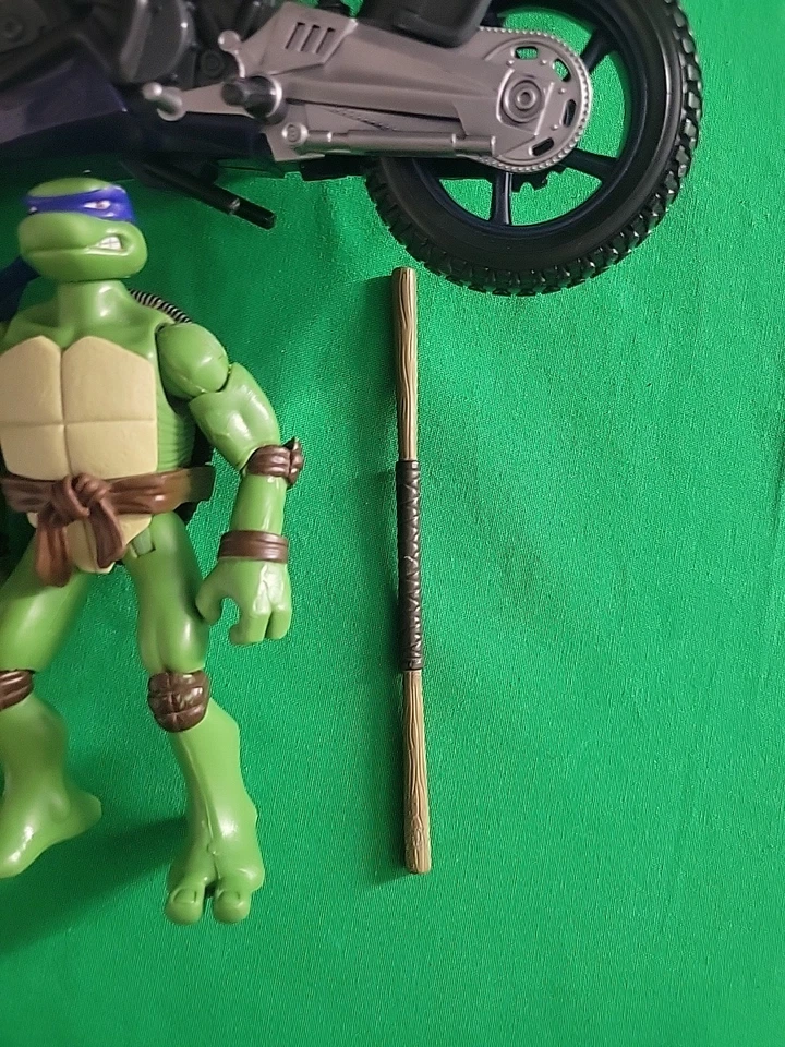 ☆Bicicleta de acrobacias Tmnt 2007 Donatello muy casi completa Teenage Mutant Ninja Turtles☆ Foto 3 de 4