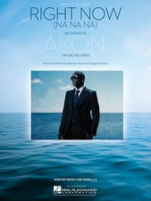 Right Now (Na Na Na) (Akon) Piano Vocal
