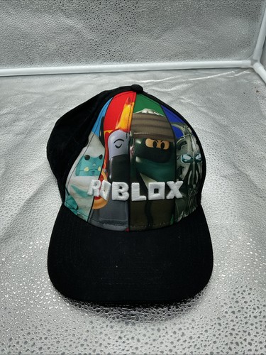 Roblox Black SnapBack Hat Cap