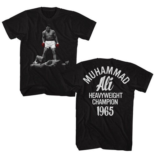 T-shirt Muhammad Ali Noir - Taille M, 100% Coton, Neuf Avec étiquette, Hommage Boxe