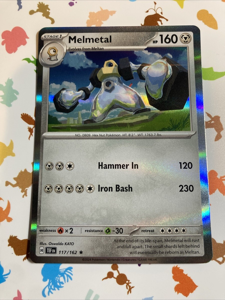 melmetal pokemon card price - ex 105/142 30 Retreat Cost Melmetal — Darkness Ablaze (Pokémon)