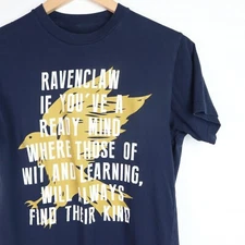 Bioworld Harry Potter Womens T Shirt Size S Top Ravenclaw Ready Mind Wit Small