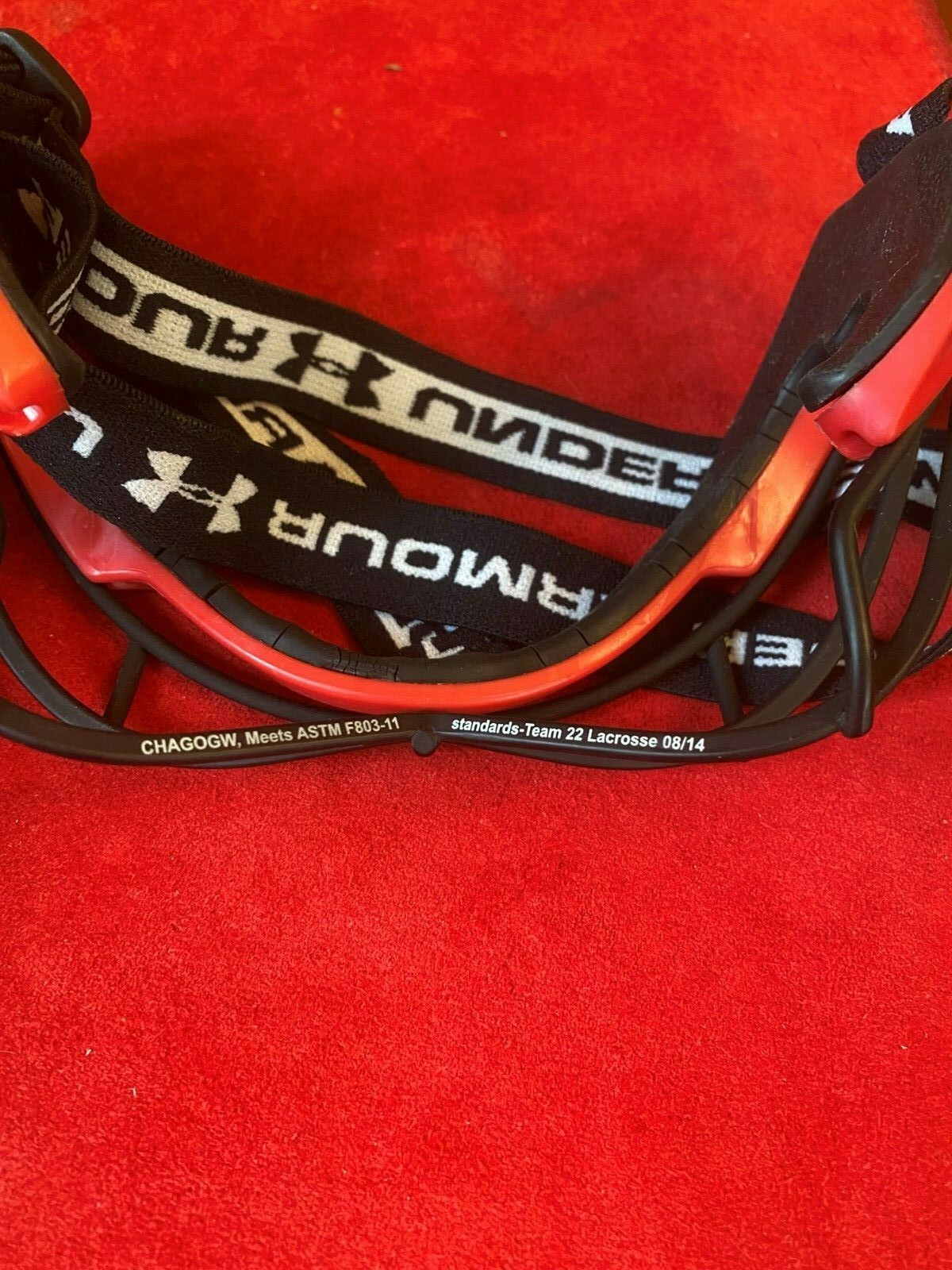 Under Armour Lacrosse Womens Eye Mask Red eBay