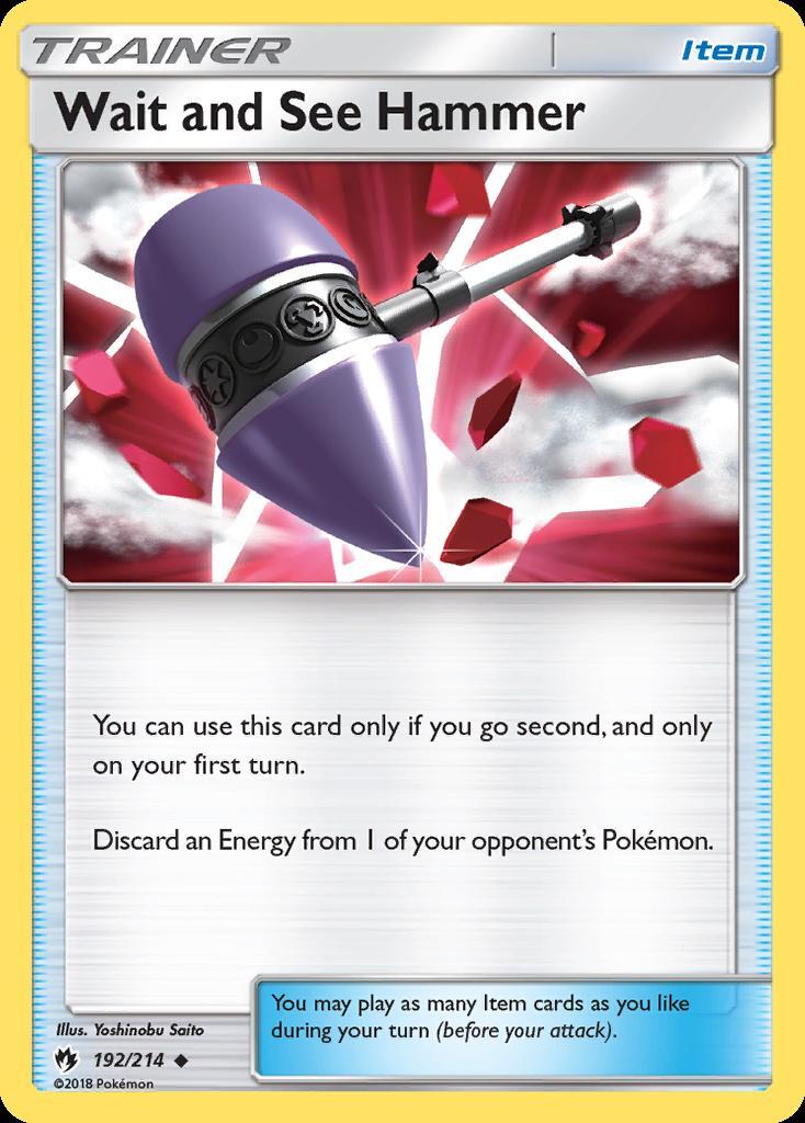 Pokemon Wait and See Hammer (192/240) Lost Thunder LP