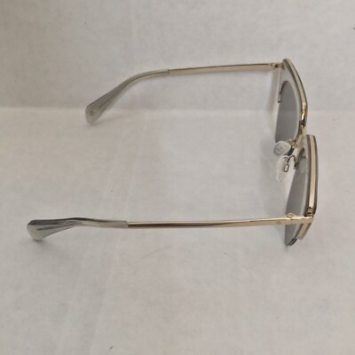 Rag & Bone Cat Eye Sunglasses Clear Gold 51mm NWT OKB7T4 | eBay display picture 2