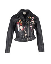 Temperley London Kyoto Jacket In Black Leather Ints