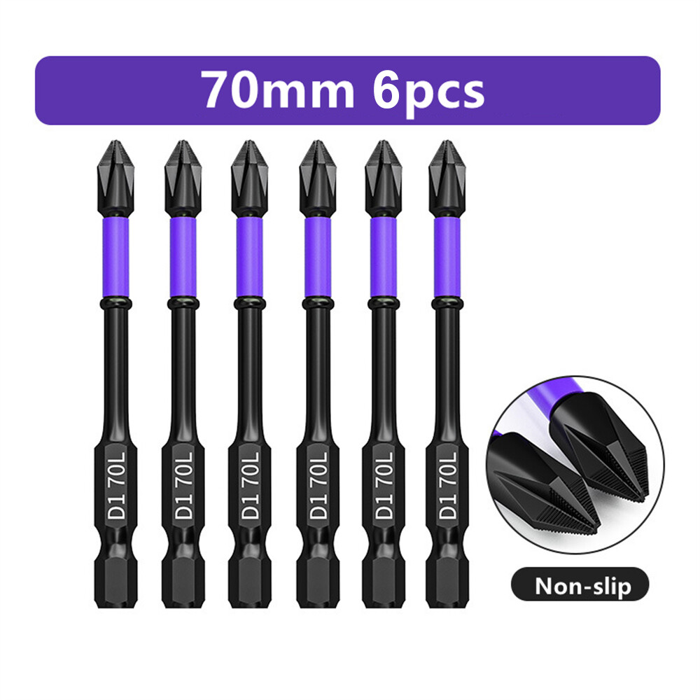 6Pcs Upgraded High Hardness and Strong Bit,D1 Impact Driver Bit Set AU eBay