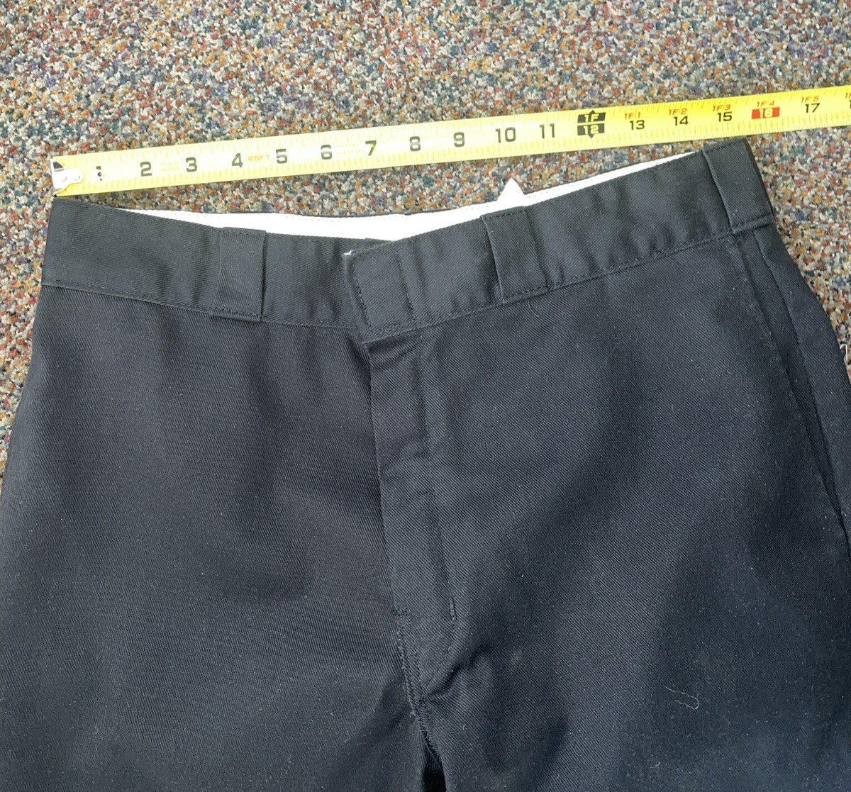 Dickies 874 Flex Original Fit Black Work Pants Size 34x32