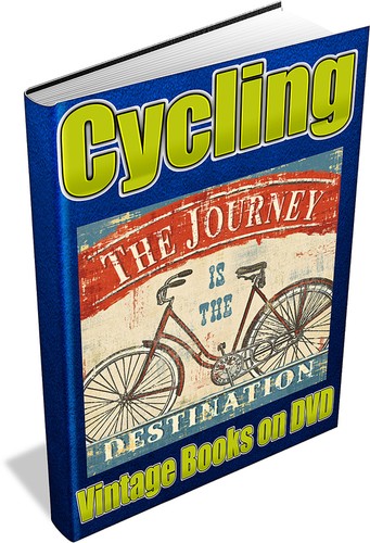 62 vintage books on dvd - bicycle,tricycle,penny farthing