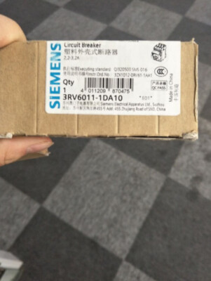 Siemens 3RV6011-1DA10 3RV60111DA10 2.2-3.2A Circuit Breaker -New Ship *UP