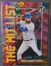 2022 Donruss #THL-9 Isiah Kiner-Falefa THE HIT LIST Pink Fireworks Insert