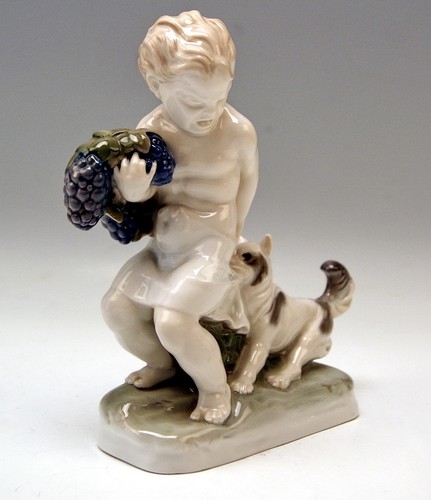 Rosenthal Figure Caught Figurine Group Caught Liebermann Mnr : 538 Um 1920 - Picture 2 of 6
