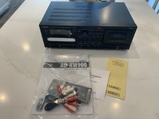 Teac Ad-rw900 Cd Compact Disc Recorder Reverse Cassette Deck Usb Black Nib