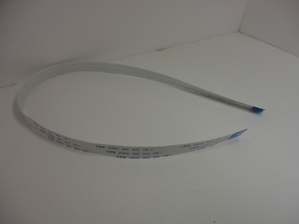 20 Pins AWM 20624 80C 60V VW-1 FFC Flexible Flat Cable Wire