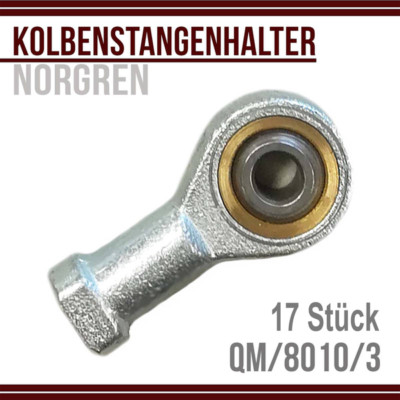 OUTLET 17 st. Norgren QM/8010/32 Universelle Kolbenstangenbefestigung 10mm