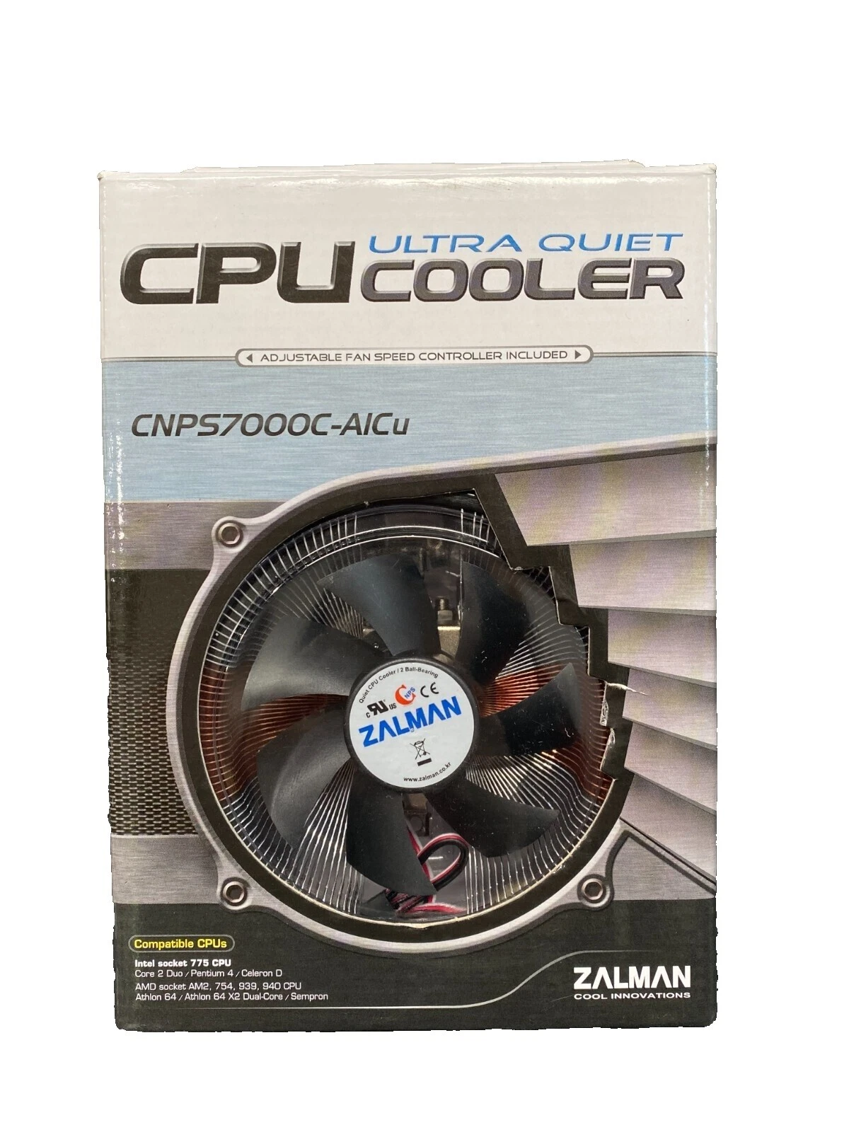 Ventiladores de CPU de aluminio Zalman