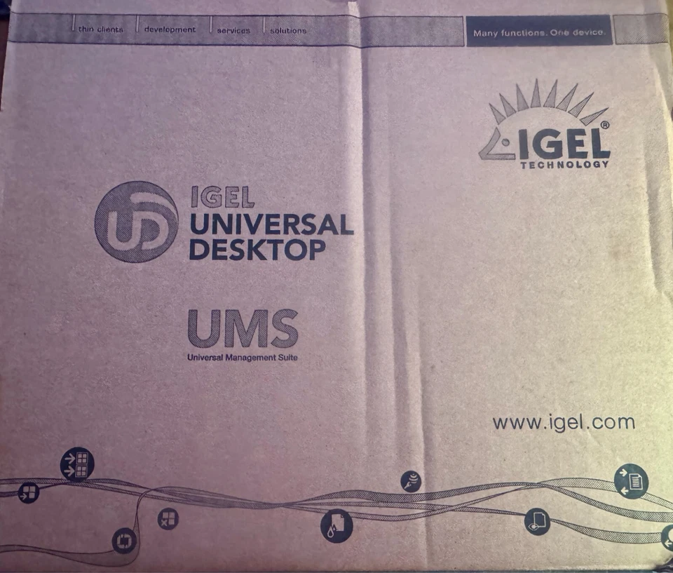 IGEL UD3-M330C Eden X2 U4200 processer 1GHz, 1066 SO-DIMM x 1 (up to 4GB) - Image 2 of 3