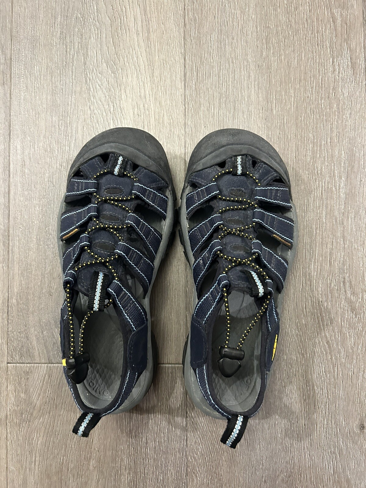 Sandali da trekking blu Keen taglia 7 5 da donna impermeabili taglia 7 5 scarpe da esterno