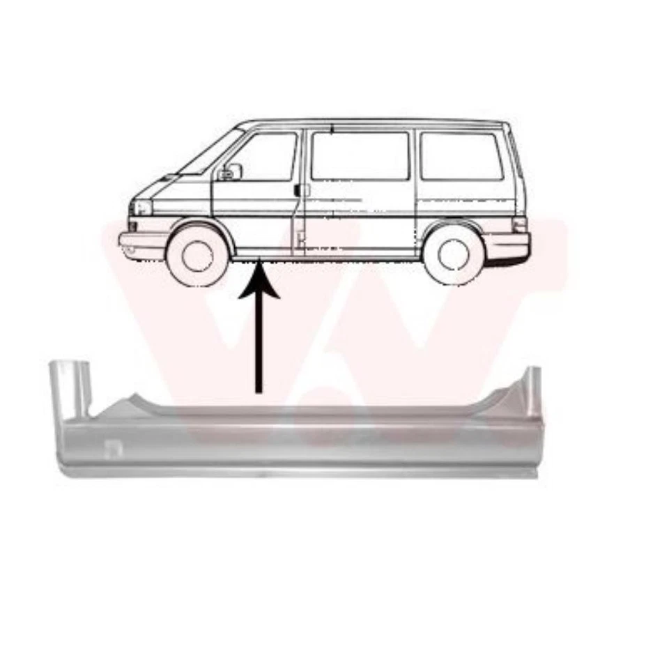 Seitenschweller vorne links für VW Transporter IV Bus 70XB 70XC 7DB 7DW - Bild 1 von 1
