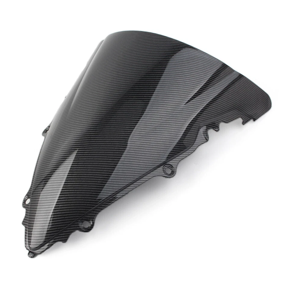 Motorcycle Windshield Windscreen Double Bubble  Wind for YAMAHA YZF R6 2003-2005 - Image 4 of 4